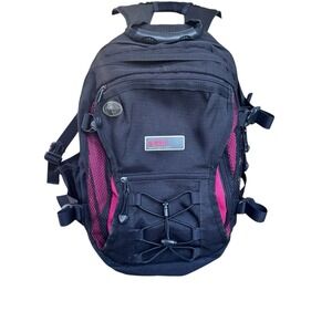 Black and Pink Backpack